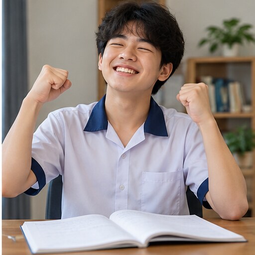 Sự tự tin đến từ quá trình học đều đặn và hiểu bài