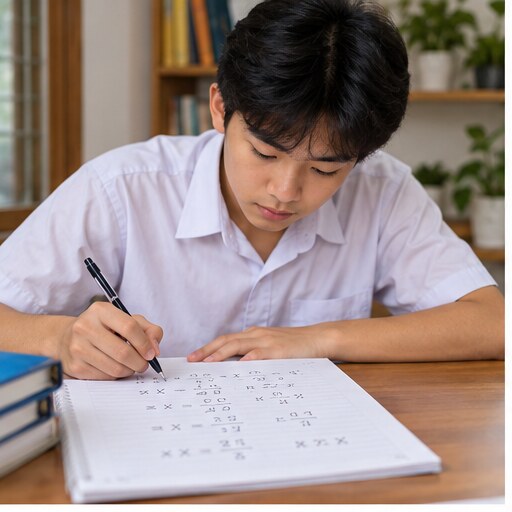 Buổi học Toán cá nhân hóa cho học sinh lớp 8 có mục tiêu học chắc và nâng điểm