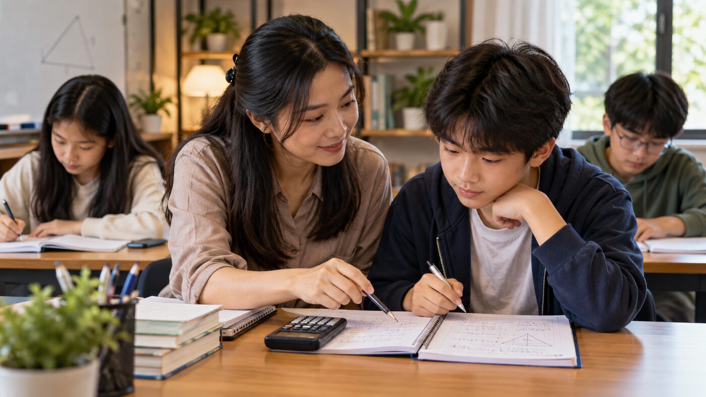 Minh họa lớp học nhóm toán 6–9: khi nào phù hợp với học sinh? – hoạt động học Toán của học sinh THCS