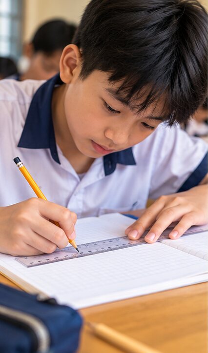 Hình vẽ là nơi bắt đầu của lời giải