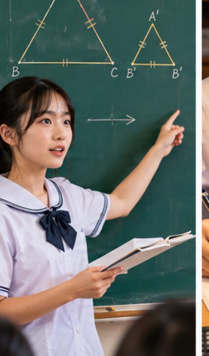Tỉ số cạnh phải theo một thứ tự nhất quán