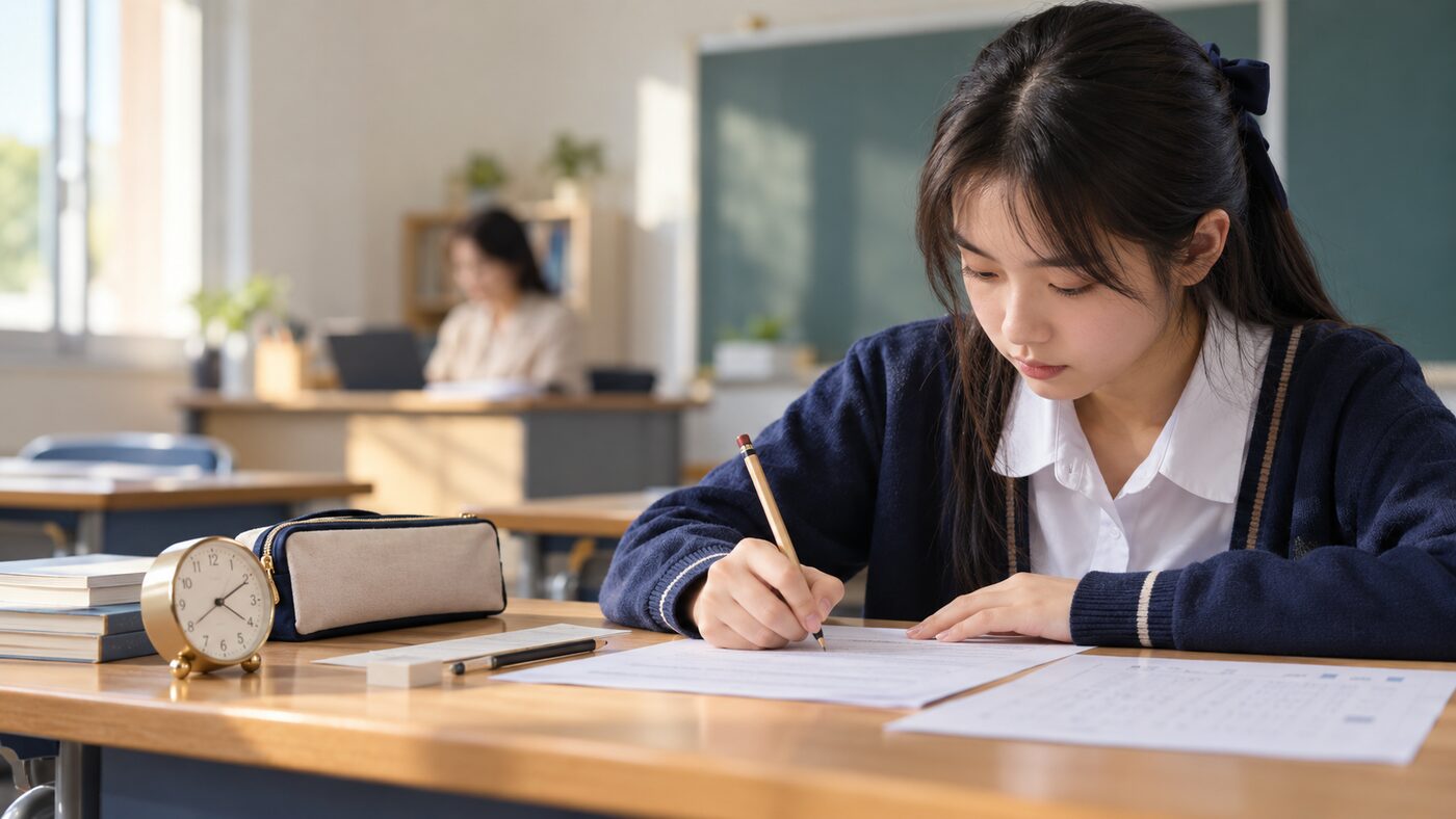 Học sinh lớp 9 luyện đề Toán với đồng hồ bấm giờ