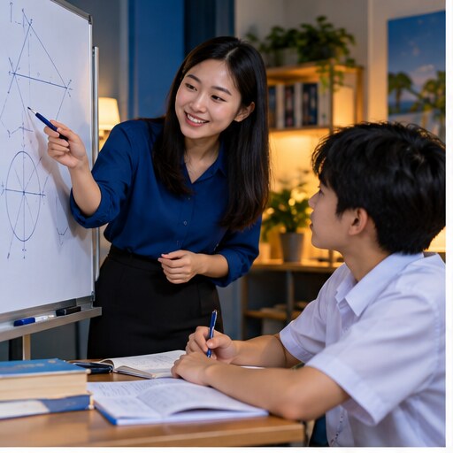 Buổi học Toán cá nhân hóa cho học sinh lớp 9 đang bước vào giai đoạn nước rút